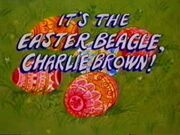It'sTheEasterBeagle,CharlieBrown!