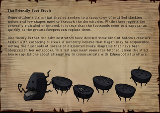 Friendly foot stools