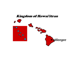 Kingdom of Hawai'itran Map