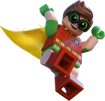 red robin dc lego