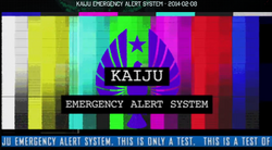 Kaiju Emergency Alert System