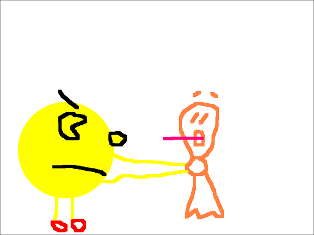File:Pac-Man Strangling Clyde.png