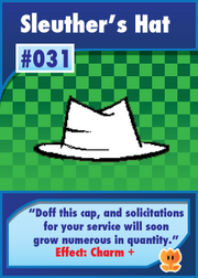 Slueth hat card