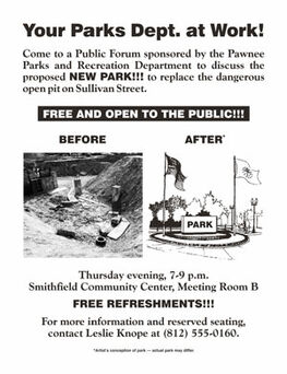 Parks flyer