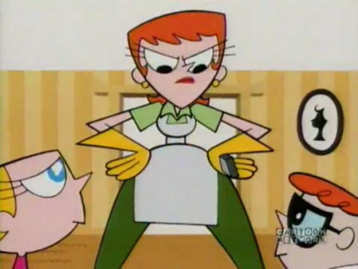 Image - Dexter mom gets mad at dexter and dee dee.png | The Parody Wiki