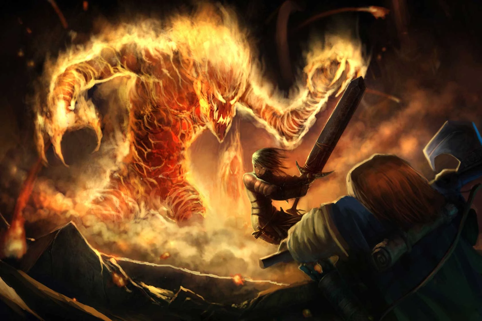 Fire elemental Pathfinder Wiki FANDOM powered by Wikia