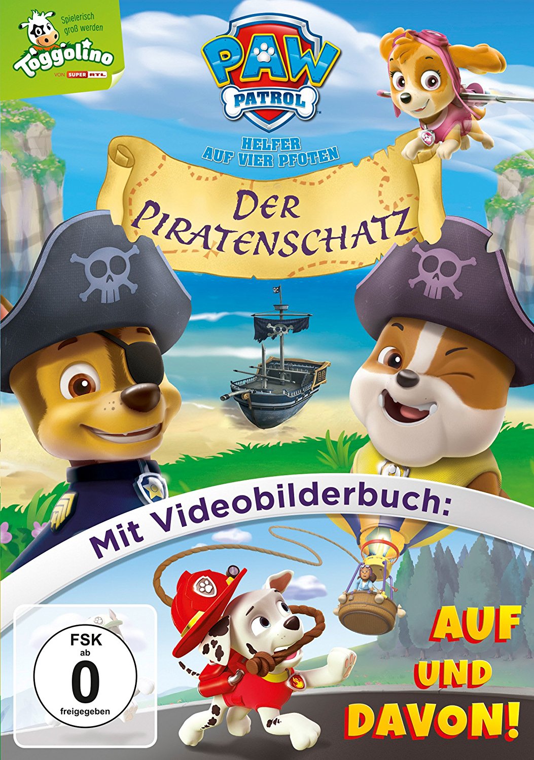 paw patrol pirate treasure