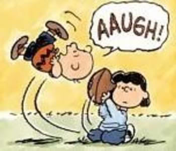 Image result for charlie brown football