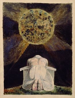 William Blake - Sconfitta - Frontispiece to The Song of Los