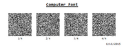 Computer Font