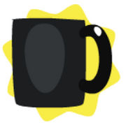 Black mug