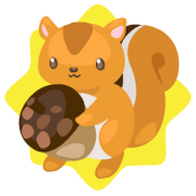 Cute squirrel plushie