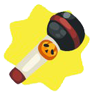 Cute halloween toy mic