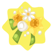 Daffodil corsage
