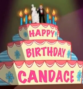 Candace Birthday cake