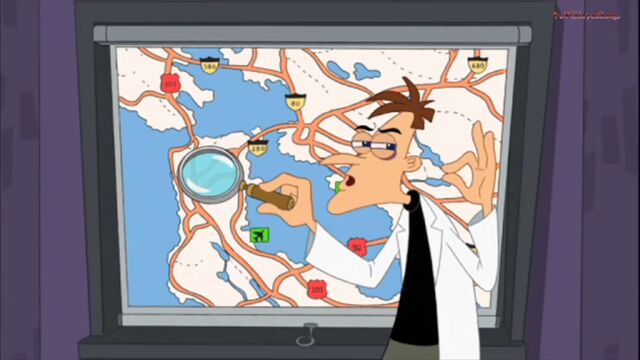File:Doof next to a road map.jpg