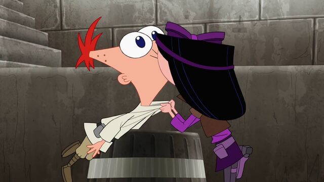 File:Pilot Isabella kisses Phineas.jpg