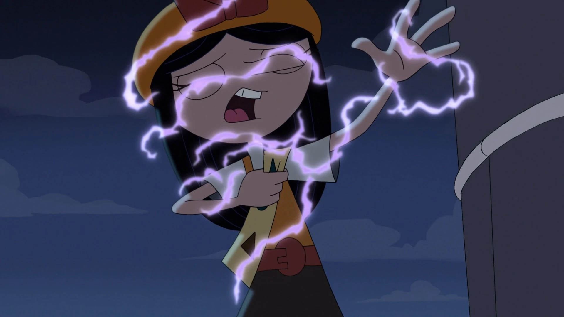 Image Isabella is trasnform into DoofZombie.JPG Phineas and Ferb