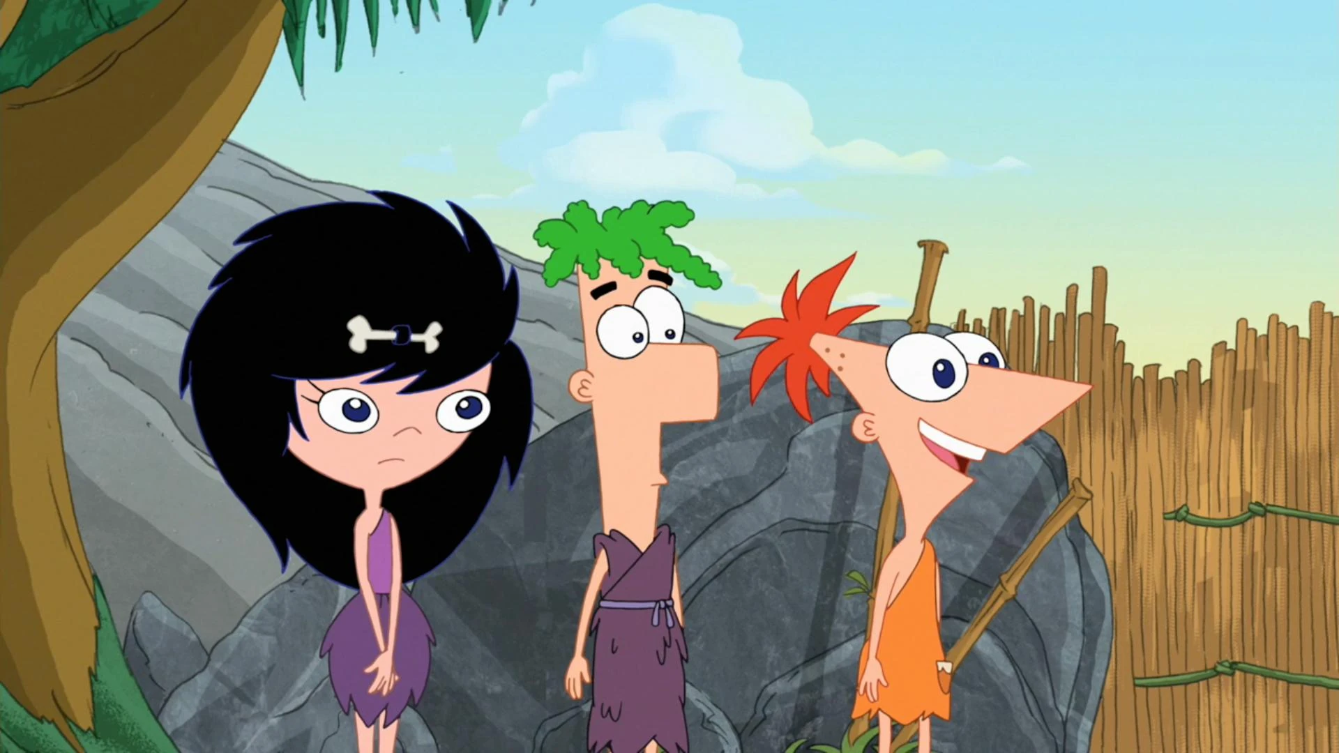 Image Prehistoric Backyard.jpg Phineas and Ferb Wiki FANDOM