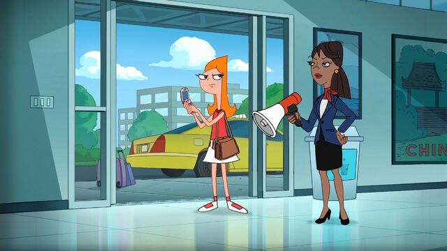 File:Candace having heard the last call to board the airplane.jpg