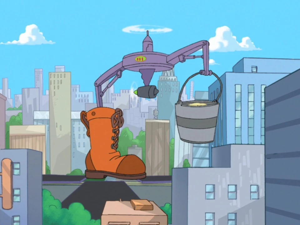 Image Sandkicking machine.jpg Phineas and Ferb Wiki FANDOM