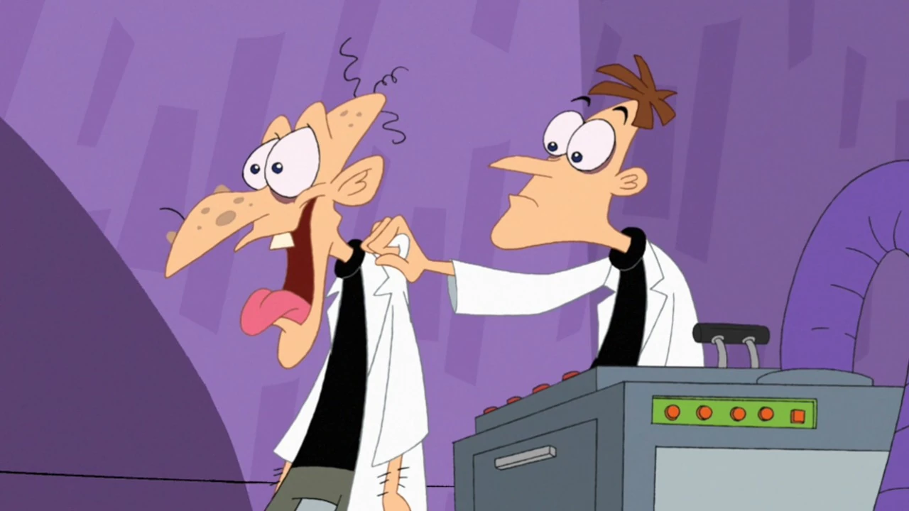 Image Doofenshmirtz copy failure.jpg Phineas and Ferb Wiki Fandom