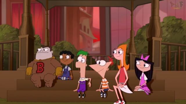 File:The gang watching the hulk and thor bounce one of the villians between them.jpg