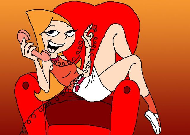 File:Candance on the Phone - Colour, by LoudNoises.jpg
