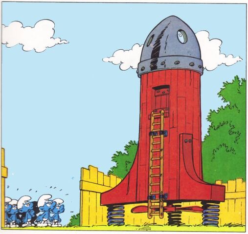 Archivo:Astro Smurfs Spaceship.jpg