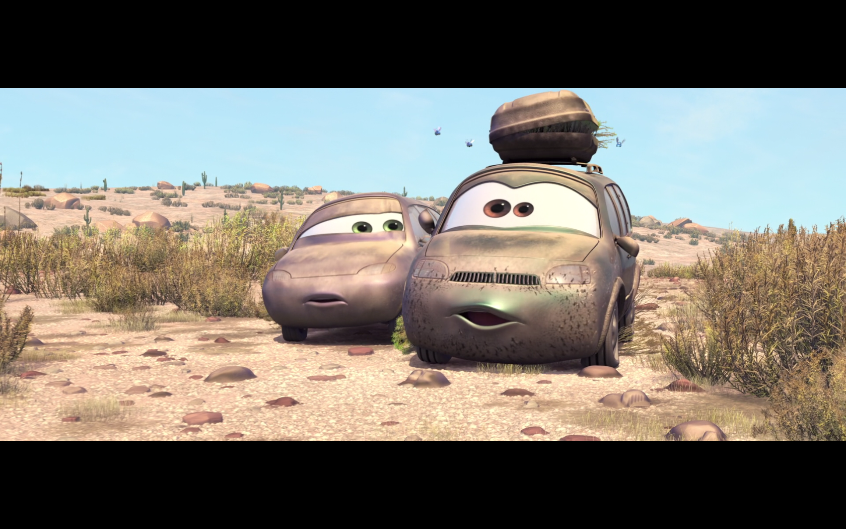 Minny and van cars