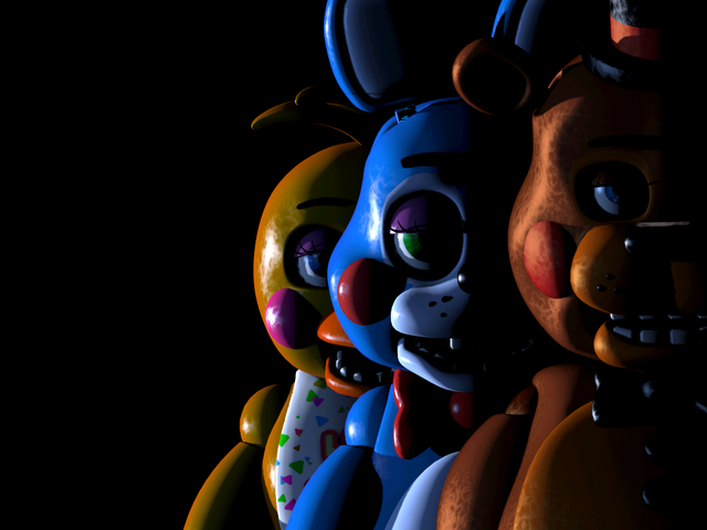 File:FNAF2MainMenuAllToys.png