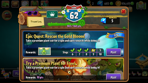 Gold Bloom Quests Menu