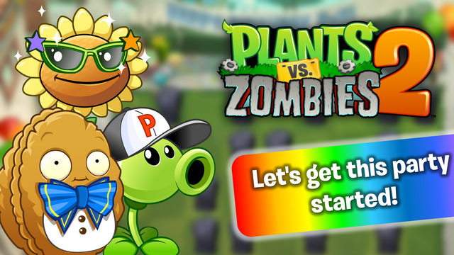 File:PvZ2 Letsgetthispartystarted WallpaperbyKh07.png