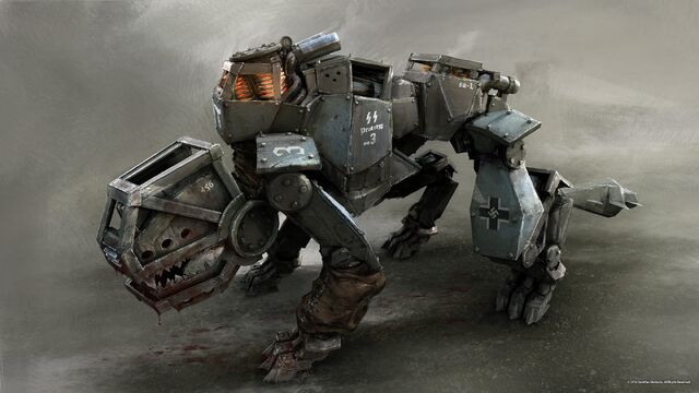 File:Wolfenstein-The-New-Order-artworks-illustrate-mechanical-beast-Panzerhund-Ready-to-patrol-the-shore-is-the-46-Panzerhund.jpg