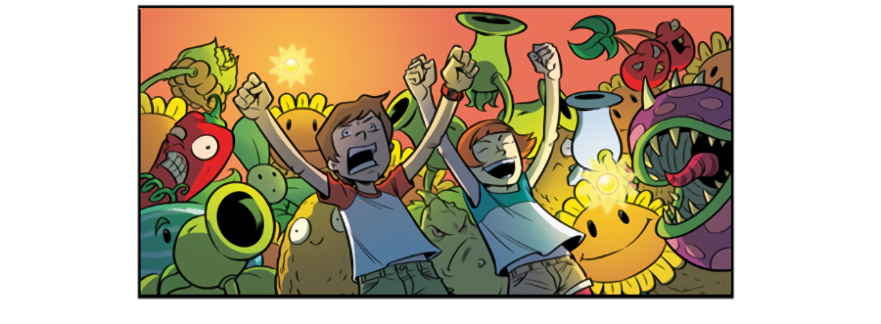 Комикс растения против зомби. Plants vs Zombies апокалипсис на лужайке. Комикс растения против зомби апокалипсис на лужайке. Зомби против против растений апокалипсис на лужайке. Растения против зомби зомби на лужайке