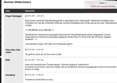 Weltschmerz