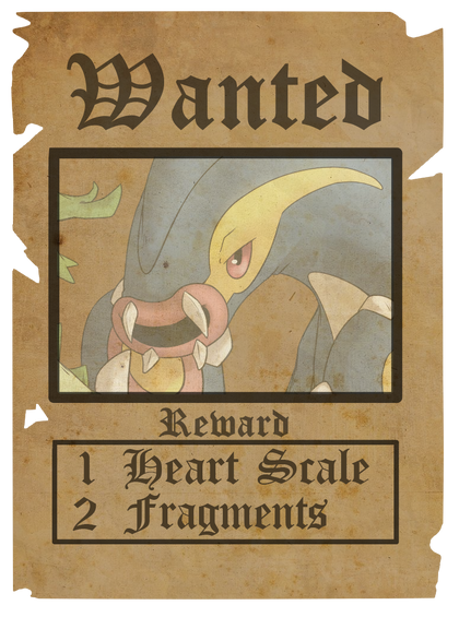 Wanted Poster 25-4