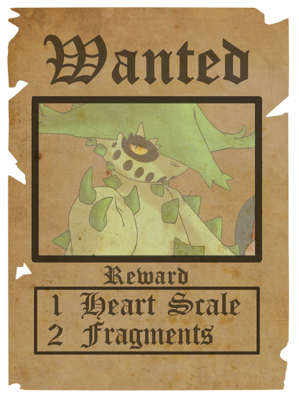 Wanted Poster 25-3