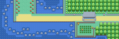 Kanto Route 18 Map