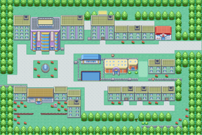 Kanto Celadon City Map