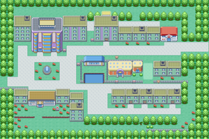 Kanto Celadon City Map