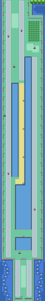 Kanto Route 17 Map