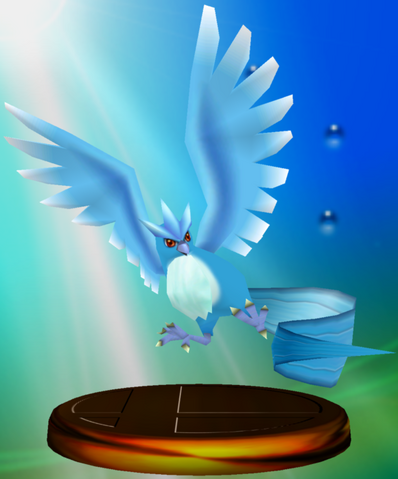 File:Articuno trophy SSBM.png
