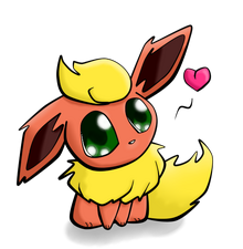 Flareon chibi by spiritofhearts-d5qm9ab