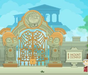 Mount Olympus gates