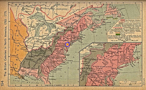 British colonies 1763-76