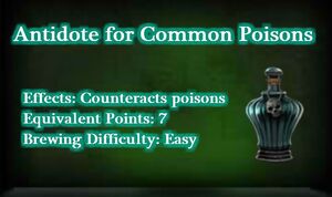 Antidotecommonpoisons