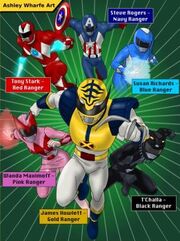Mighty morphin marvel heroes by ashleywharfe-d958c73