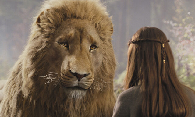 File:Aslan-talks-to-Lucy-Pevensie-about-what-lies-ahead-in-her-adventure.jpeg