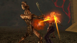 Ghul attacks Jen